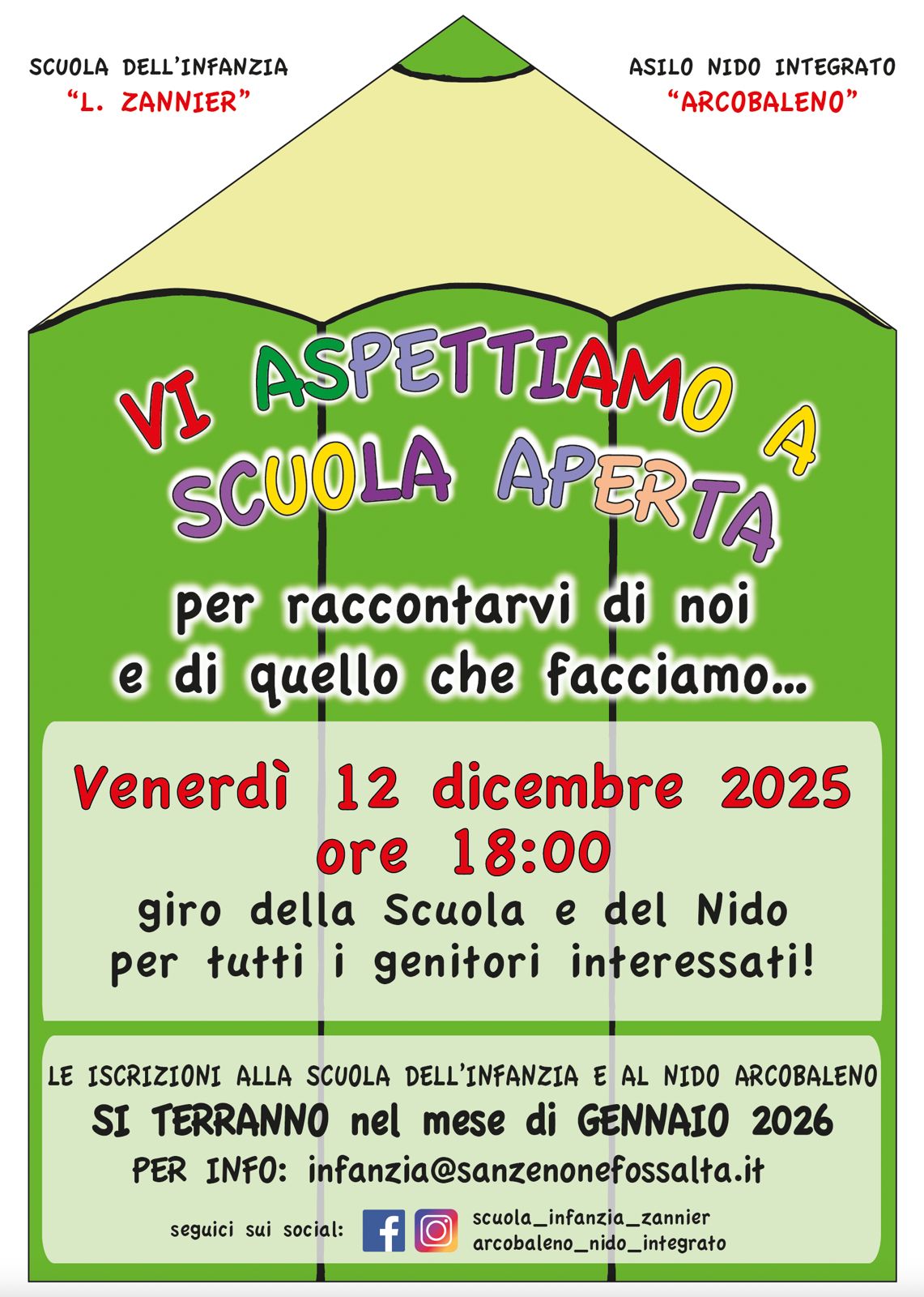 Vi aspettiamo alla Scuola Aperta!